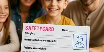 Safetycard Schulstartplaner Familie