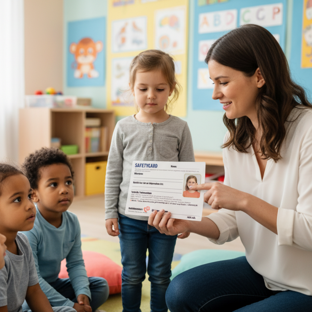 Wenn andere auf dein Kind aufpassen – warum die Safetycard Sicherheit schenkt
